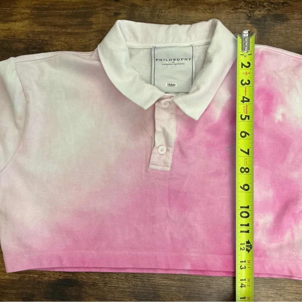 Philosophy di Lorenzo Serafini crop top Size Large - Picture 13 of 13